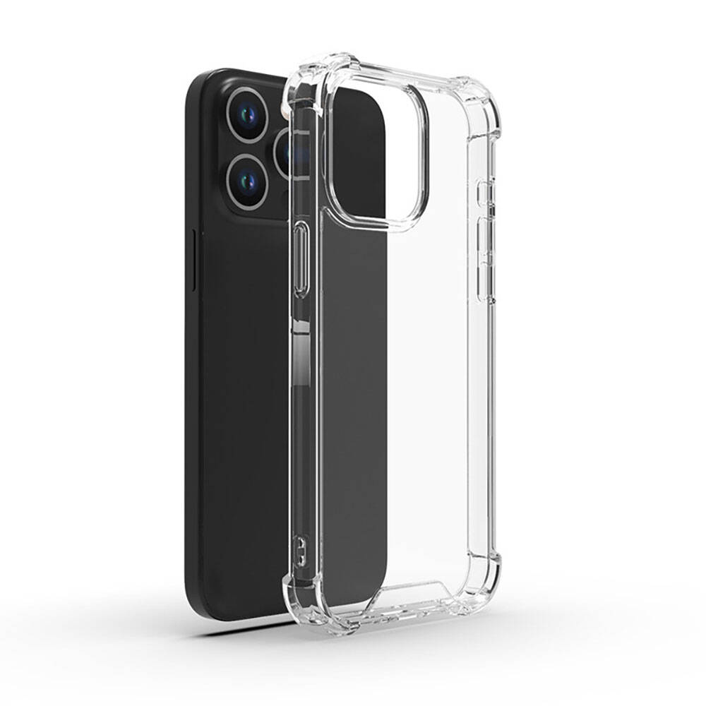 iPhone Uyumlu 15 Pro Kılıf Zore Nitro Anti Shock Silikon