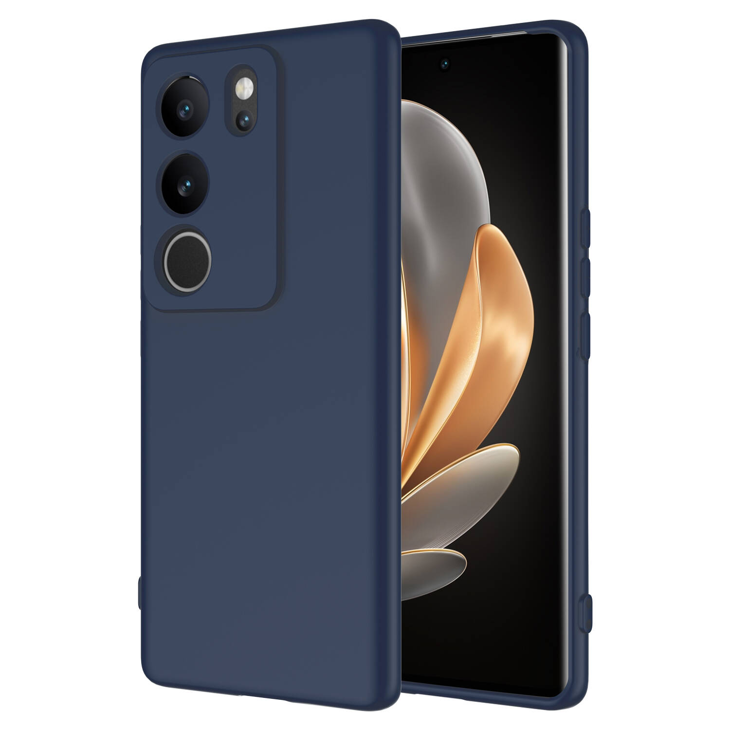 Vivo V29 5G Kılıf Zore Mara Lansman Kapak-Lacivert