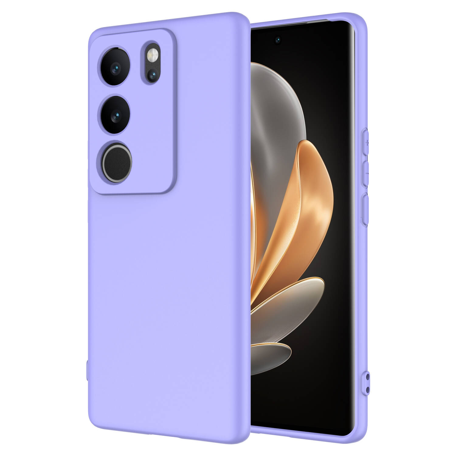 Vivo V29 5G Kılıf Zore Mara Lansman Kapak-Lila
