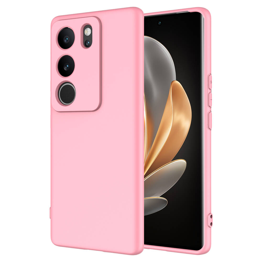 Vivo V29 5G Kılıf Zore Mara Lansman Kapak-Pembe