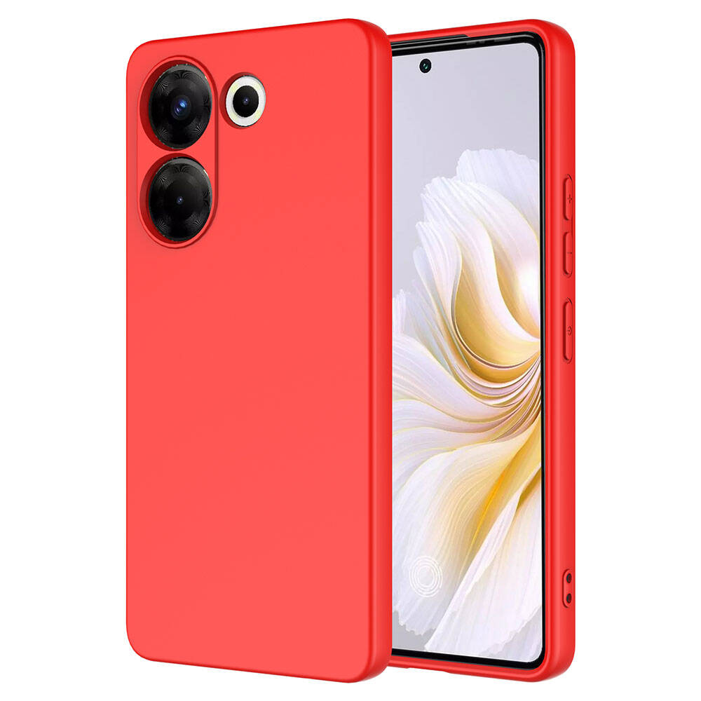 Tecno Camon 20 Pro 4G Kılıf Zore Mara Lansman Kapak-Kırmızı
