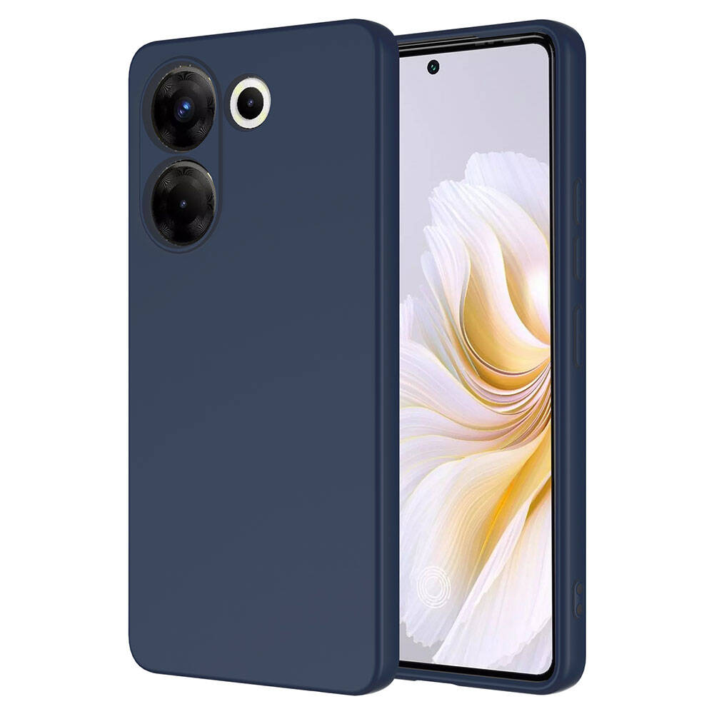 Tecno Camon 20 Pro 4G Kılıf Zore Mara Lansman Kapak-Lacivert