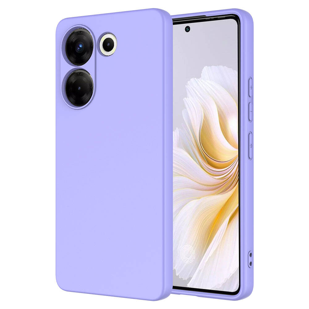 Tecno Camon 20 Pro 4G Kılıf Zore Mara Lansman Kapak-Lila