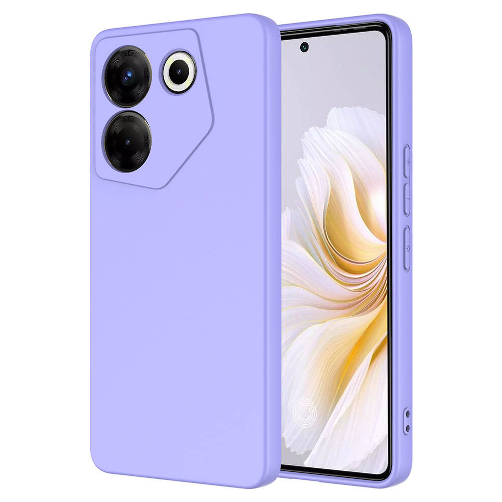 Tecno Camon 20 Pro 5G Kılıf Zore Mara Lansman Kapak-Lila