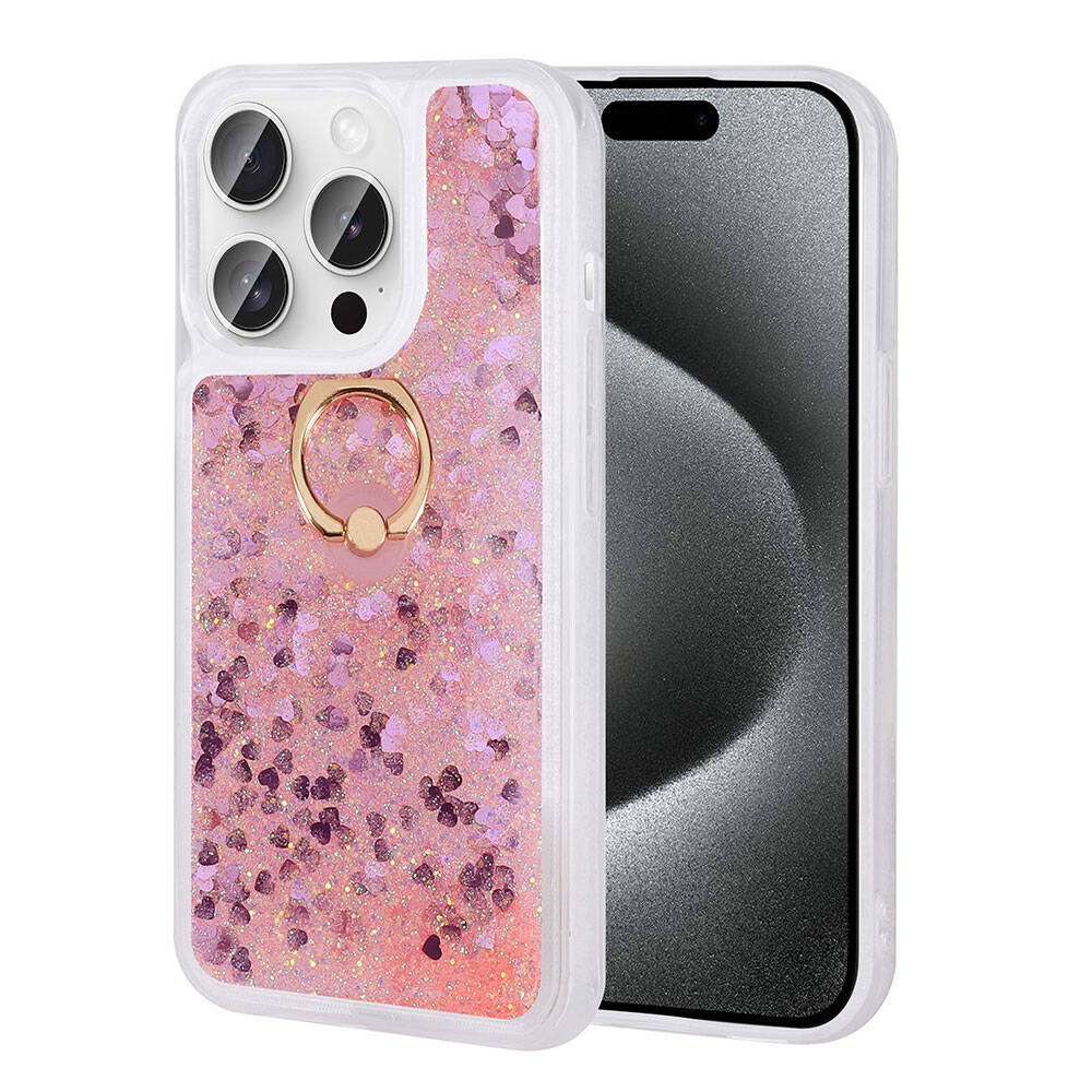 iPhone Uyumlu 15 Pro Max Kılıf Zore Milce Kapak-Pembe