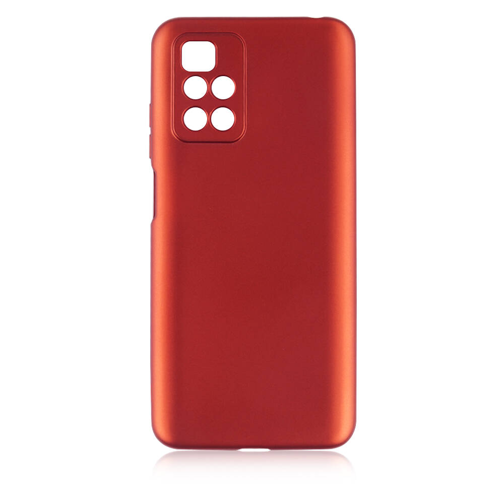 Xiaomi Uyumlu  Redmi 10 2022 Kılıf Zore Premier Silikon Kapak-Kırmızı