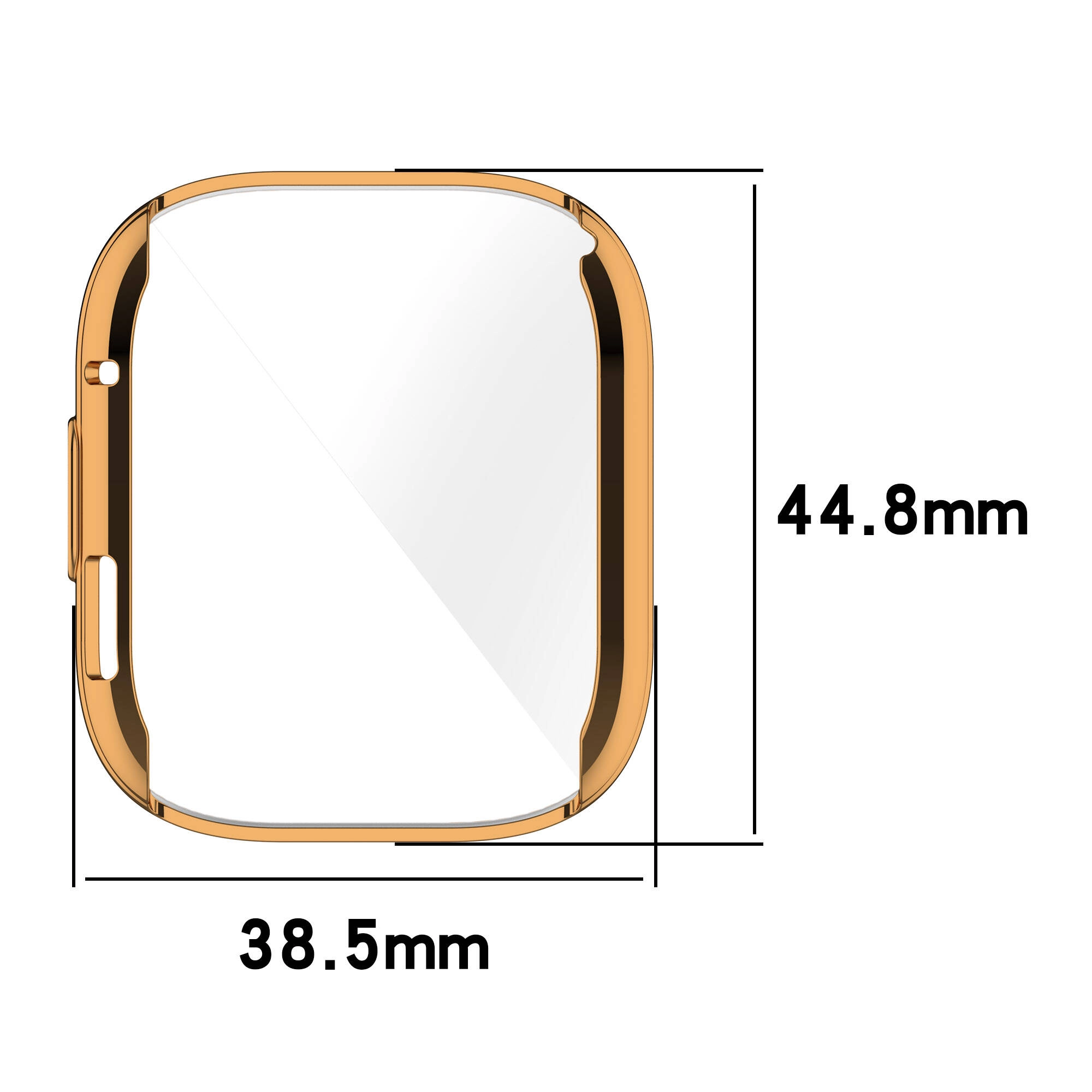 Xiaomi Uyumlu  Redmi Watch 3 360 Derece Korumalı Kasa ve Ekran Koruyucu Zore Watch Gard 30