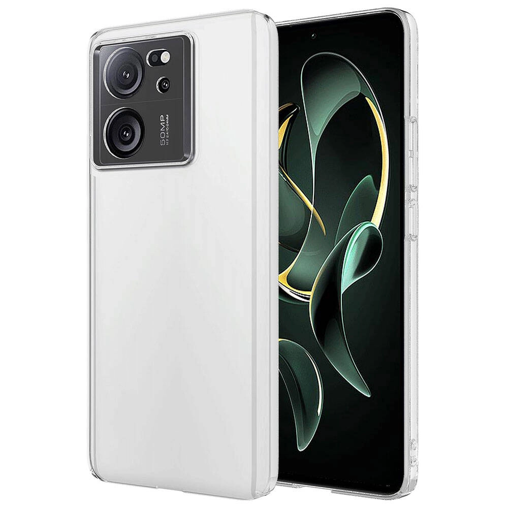 Xiaomi Uyumlu  Mi 13T Kılıf Nano Oleofobik Özellikli Sert Arka Yüzey Zore Droga Kapak