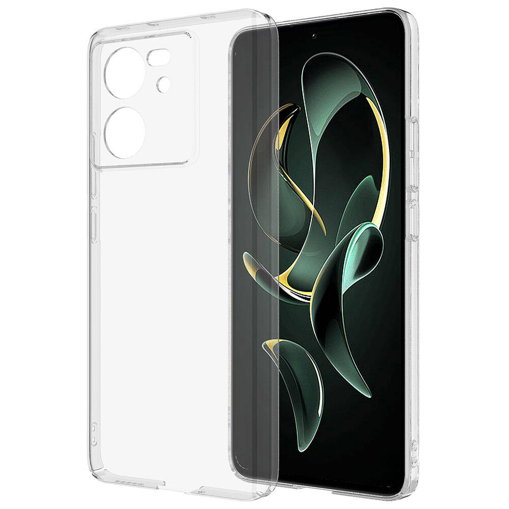 Xiaomi Uyumlu  Mi 13T Kılıf Nano Oleofobik Özellikli Sert Arka Yüzey Zore Droga Kapak