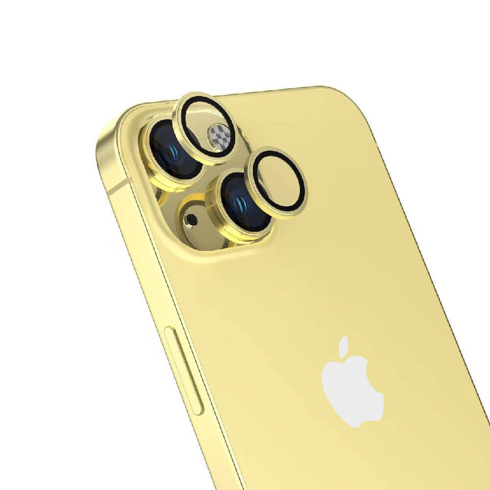 iPhone Uyumlu 15 Plus Zore Safir CL-15 Parmak İzi Bırakmayan Anti-Reflective Kamera Lens Koruyucu