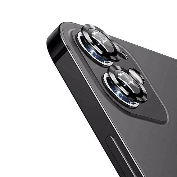 iPhone Uyumlu 12 Mini Zore CL-12 Premium Safir Parmak İzi Bırakmayan Anti-Reflective Kamera Lens Koruyucu