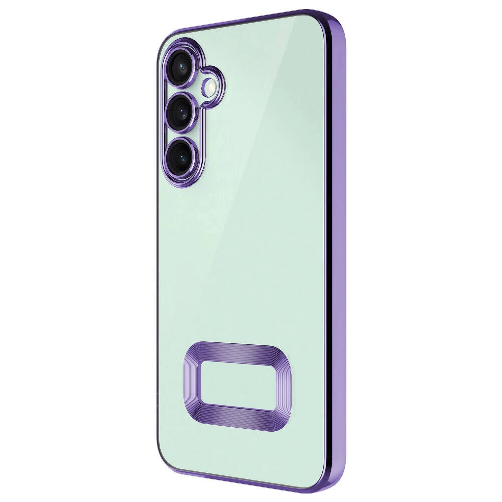 Galaxy Uyumlu S23 FE Kılıf Kamera Korumalı Logo Gösteren Zore Omega Kapak