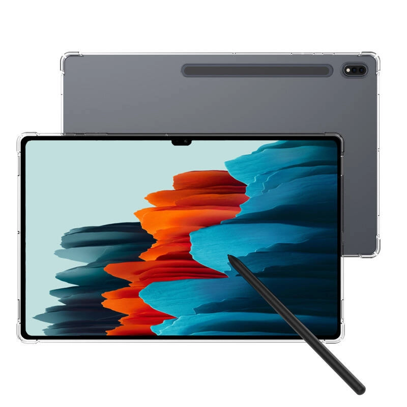 Galaxy Uyumlu Tab S8 Plus Kılıf Zore Tablet Nitro Anti Shock Silikon Kapak