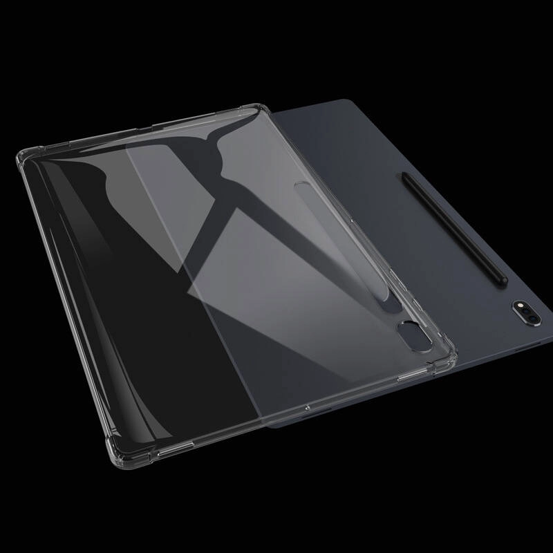 Galaxy Uyumlu Tab S8 Plus Kılıf Zore Tablet Nitro Anti Shock Silikon Kapak