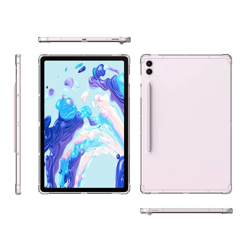 Galaxy Uyumlu Tab S9 Ultra Kılıf Zore Tablet Nitro Anti Shock Silikon Kapak