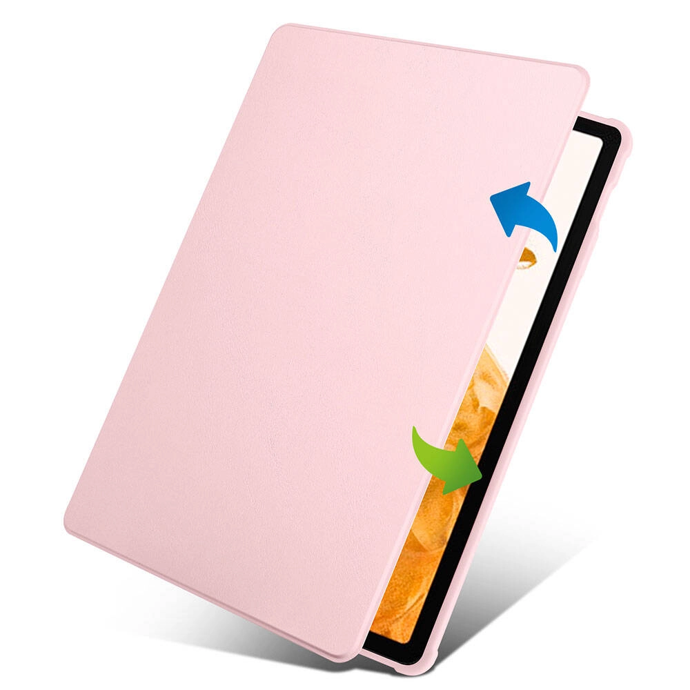 Galaxy Uyumlu Tab S9 Plus Kılıf Zore Termik Kalem Bölmeli Dönebilen Standlı Kılıf