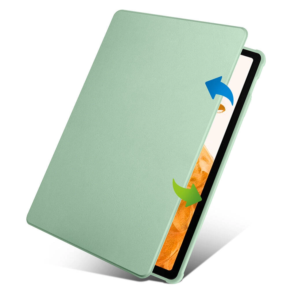 Galaxy Uyumlu Tab S9 Plus Kılıf Zore Termik Kalem Bölmeli Dönebilen Standlı Kılıf