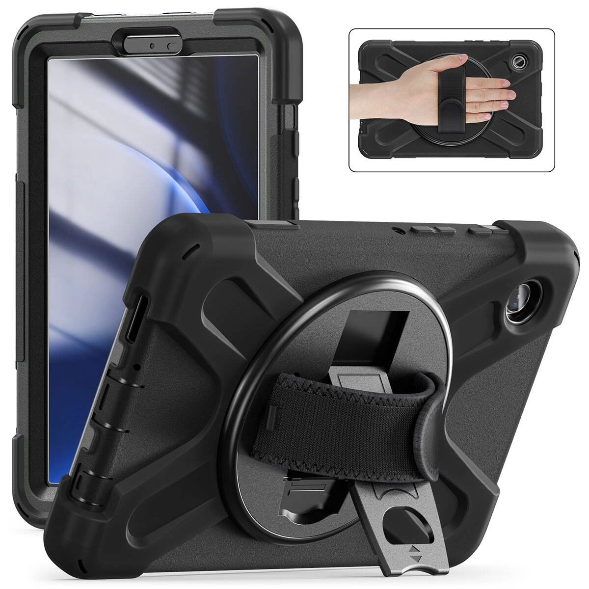 Galaxy Uyumlu Tab A9 Zore Defender Tablet Silikon