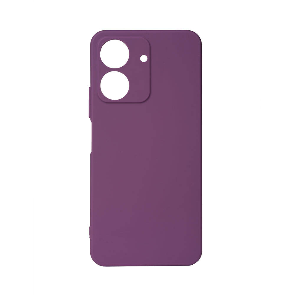 Xiaomi Uyumlu  Redmi 13C Kılıf Zore Biye Silikon-Mor