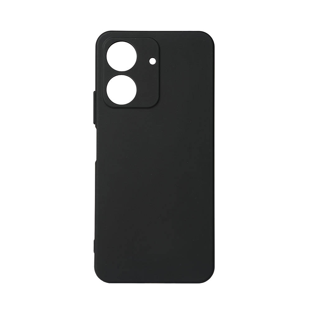 Xiaomi Uyumlu  Redmi 13C Kılıf Zore Biye Silikon-Siyah