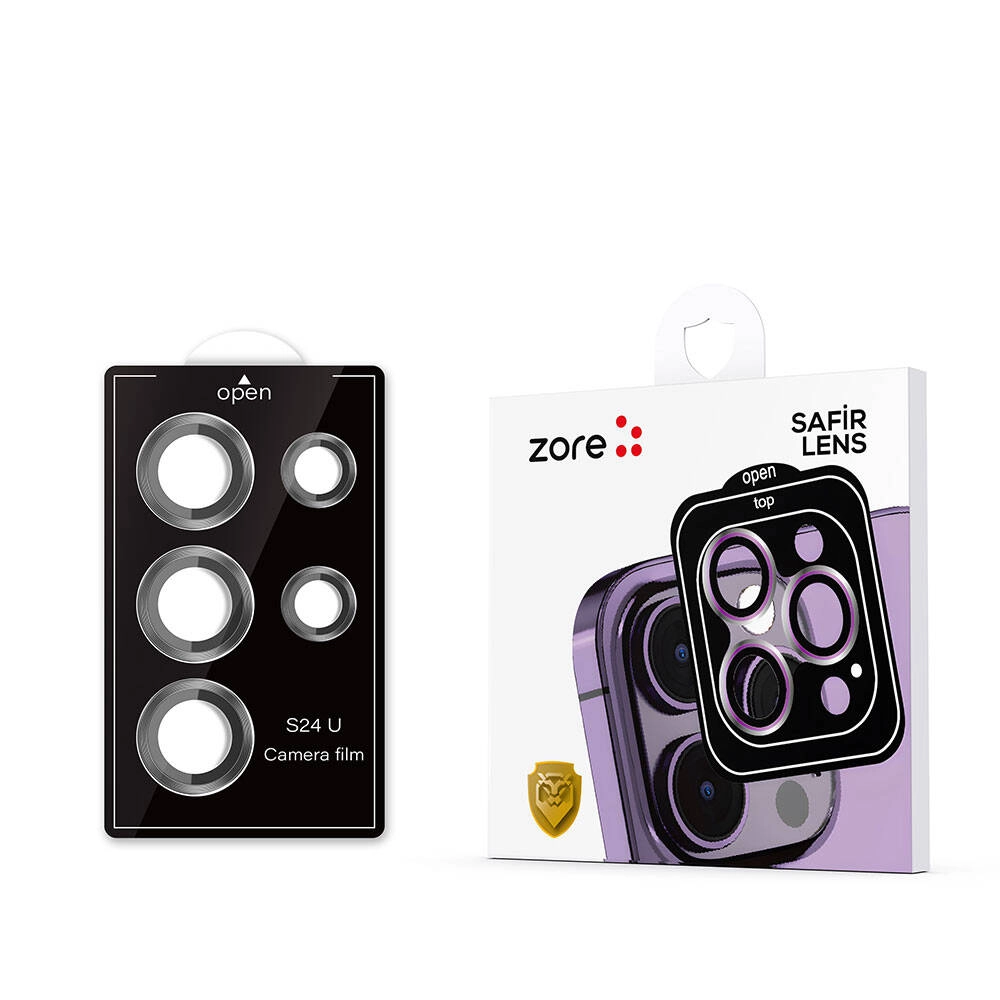 Galaxy Uyumlu S24 Ultra Zore Kamera Lens Koruyucu Cam Filmi