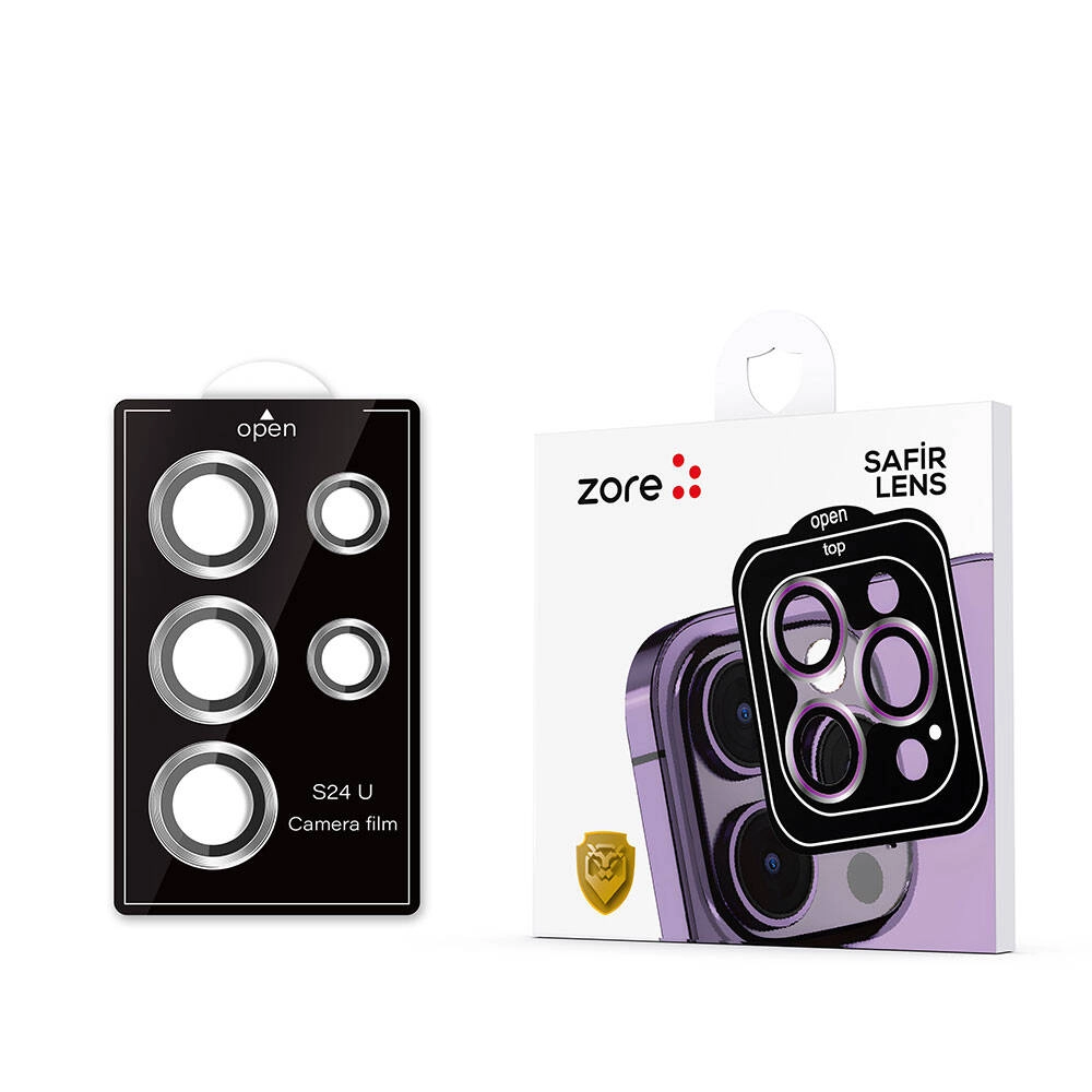 Galaxy Uyumlu S24 Ultra Zore Kamera Lens Koruyucu Cam Filmi