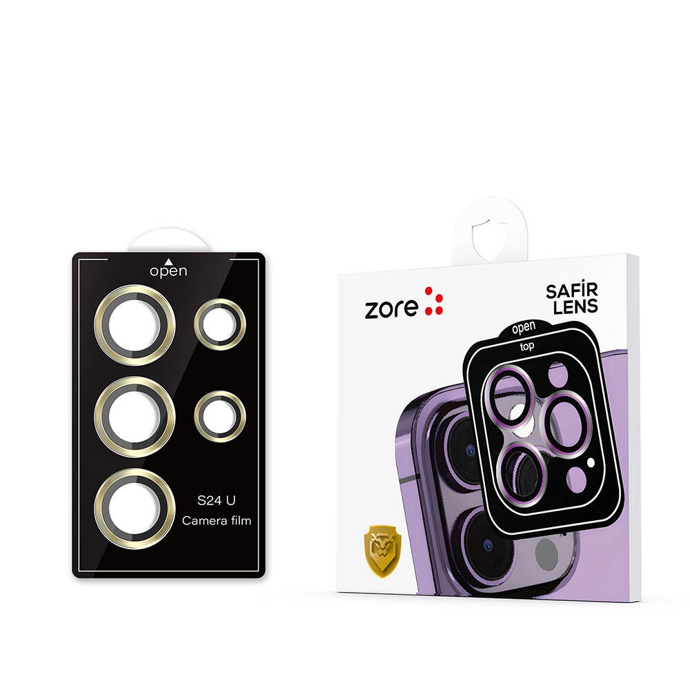 Galaxy Uyumlu S24 Ultra Zore Kamera Lens Koruyucu Cam Filmi