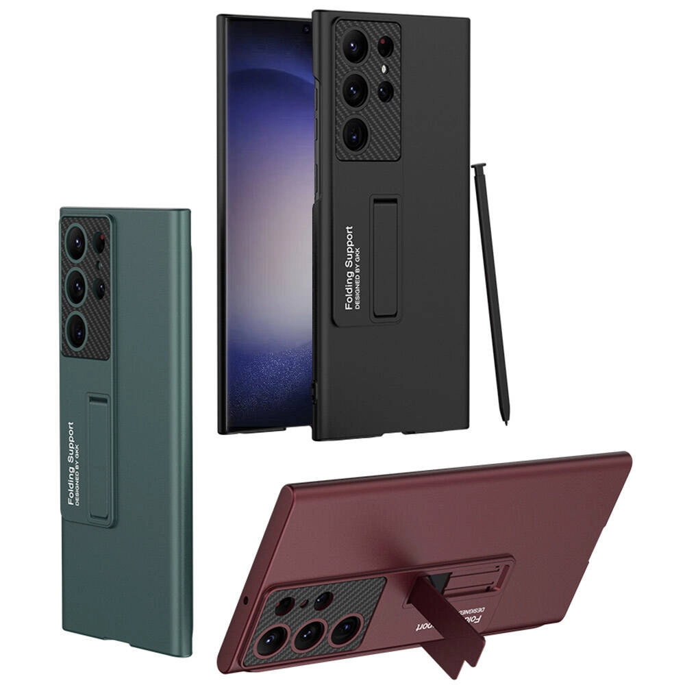 Galaxy Uyumlu S24 Ultra Kılıf Zore Standlı Ays Kapak