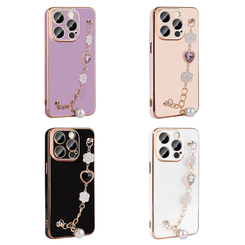 iPhone Uyumlu 15 Pro Max Kılıf El Tutamaçlı Kamera Korumalı Zore Taka Silikon Kapak
