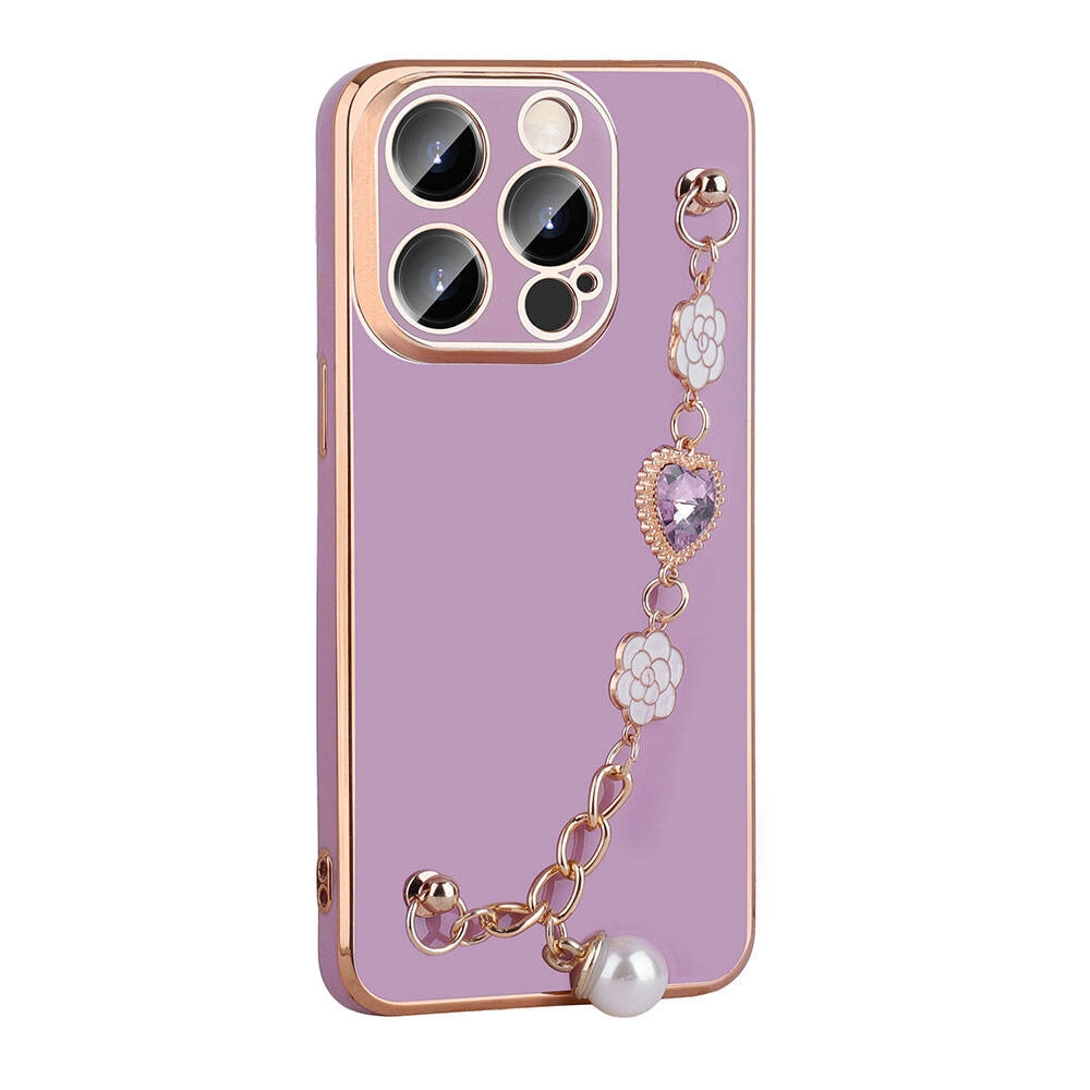 iPhone Uyumlu 15 Pro Kılıf El Tutamaçlı Kamera Korumalı Zore Taka Silikon Kapak