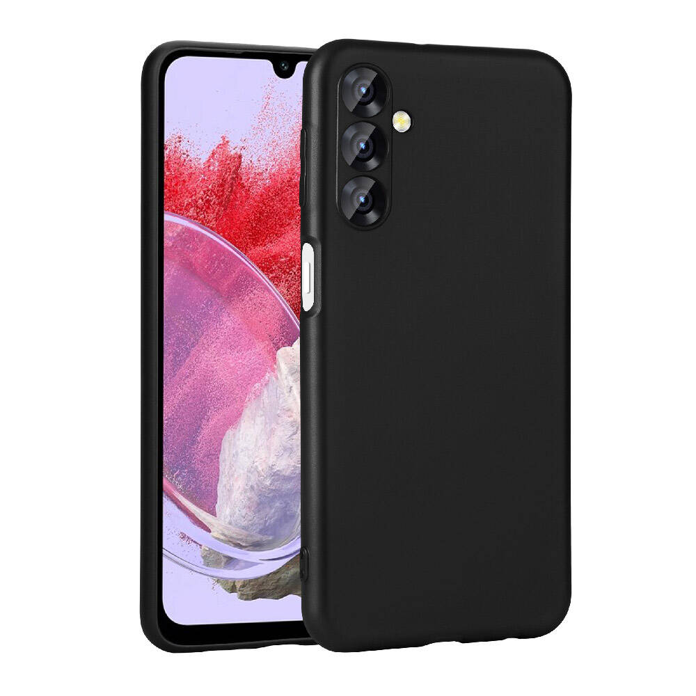 Galaxy Uyumlu M34 5G Kılıf Zore Premier Silikon Kapak-Siyah