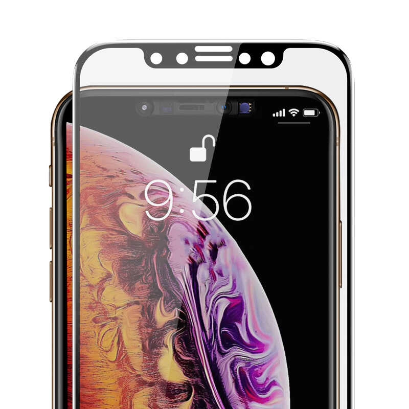 iPhone Uyumlu 15 Davin 5D Hayalet Cam Ekran Koruyucu