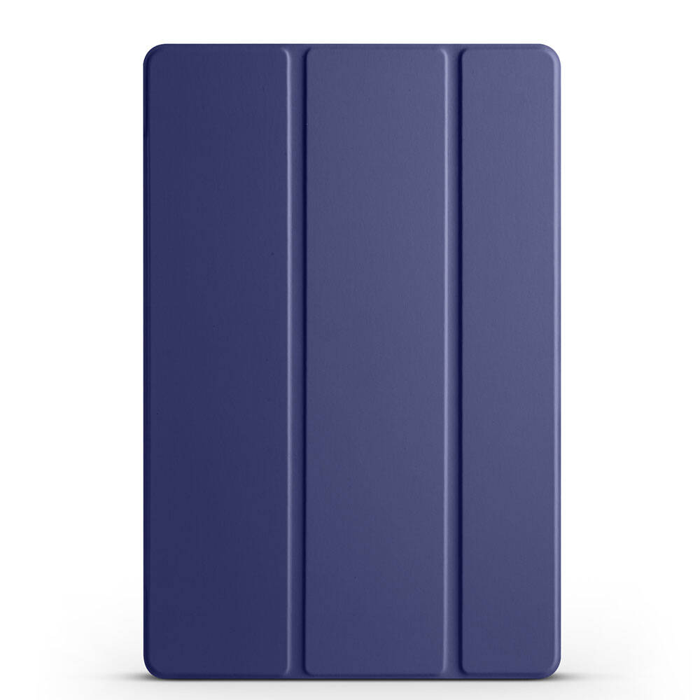 Galaxy Uyumlu Tab A9 Zore Smart Kapak Standlı 1-1 Kılıf-Lacivert