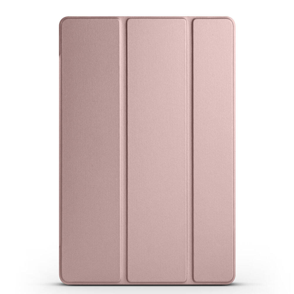 Galaxy Uyumlu Tab A9 Zore Smart Kapak Standlı 1-1 Kılıf-Rose gold