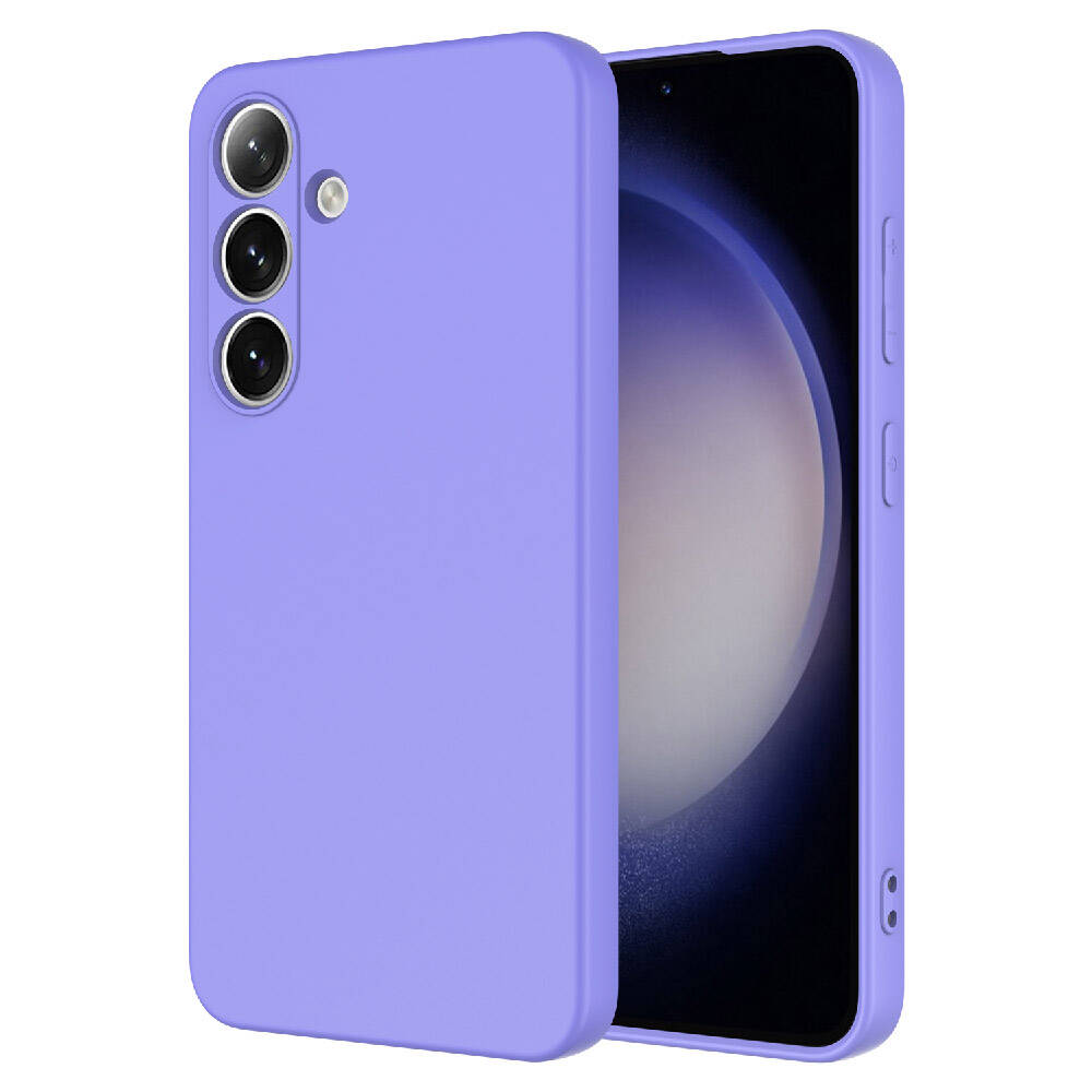 Galaxy Uyumlu S24 Plus Kılıf Zore Mara Lansman Kapak-Lila