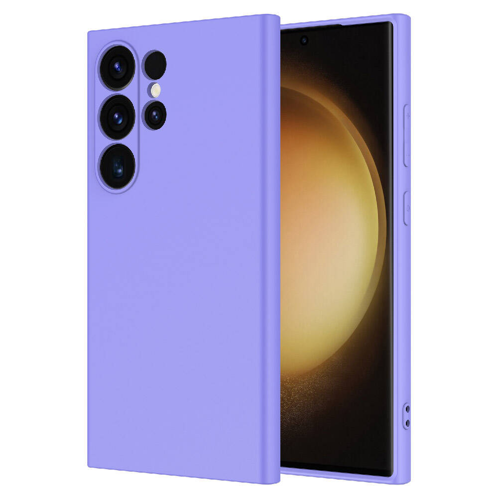 Galaxy Uyumlu S24 Ultra Kılıf Zore Mara Lansman Kapak-Lila