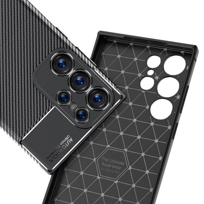 Galaxy Uyumlu S24 Ultra Kılıf Zore Negro Silikon Kapak