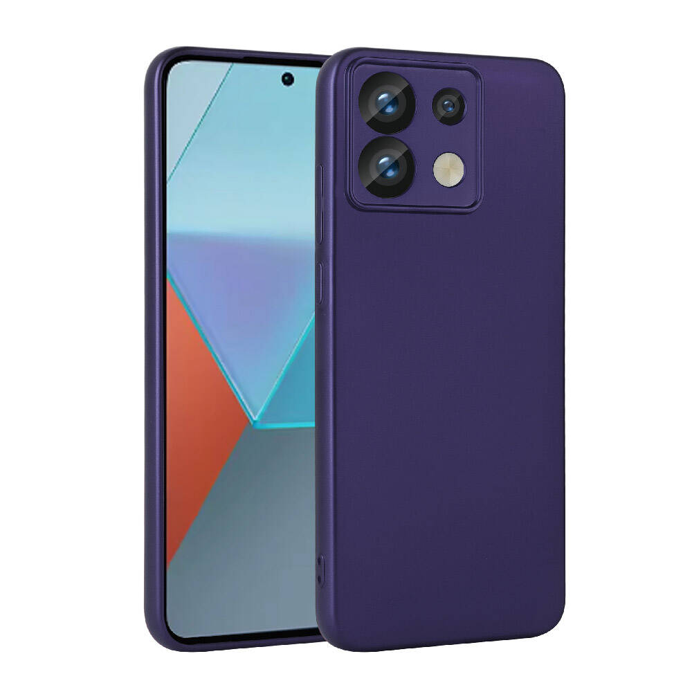 Xiaomi Uyumlu  Redmi Note 13 Pro 5G Kılıf Zore Premier Silikon Kapak-Lacivert