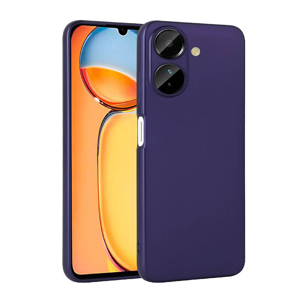 Xiaomi Uyumlu  Redmi 13C Kılıf Zore Premier Silikon Kapak-Lacivert