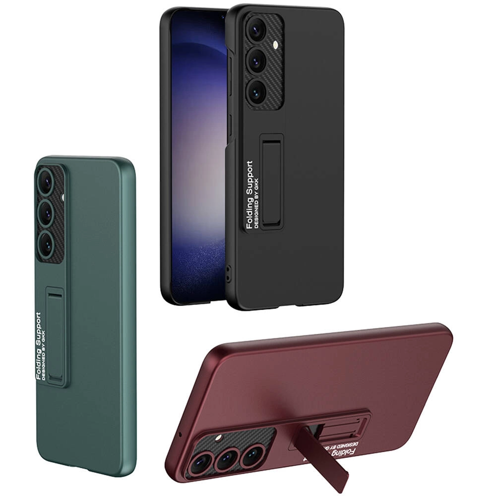 Galaxy Uyumlu S24 Kılıf Zore Standlı Ays Kapak