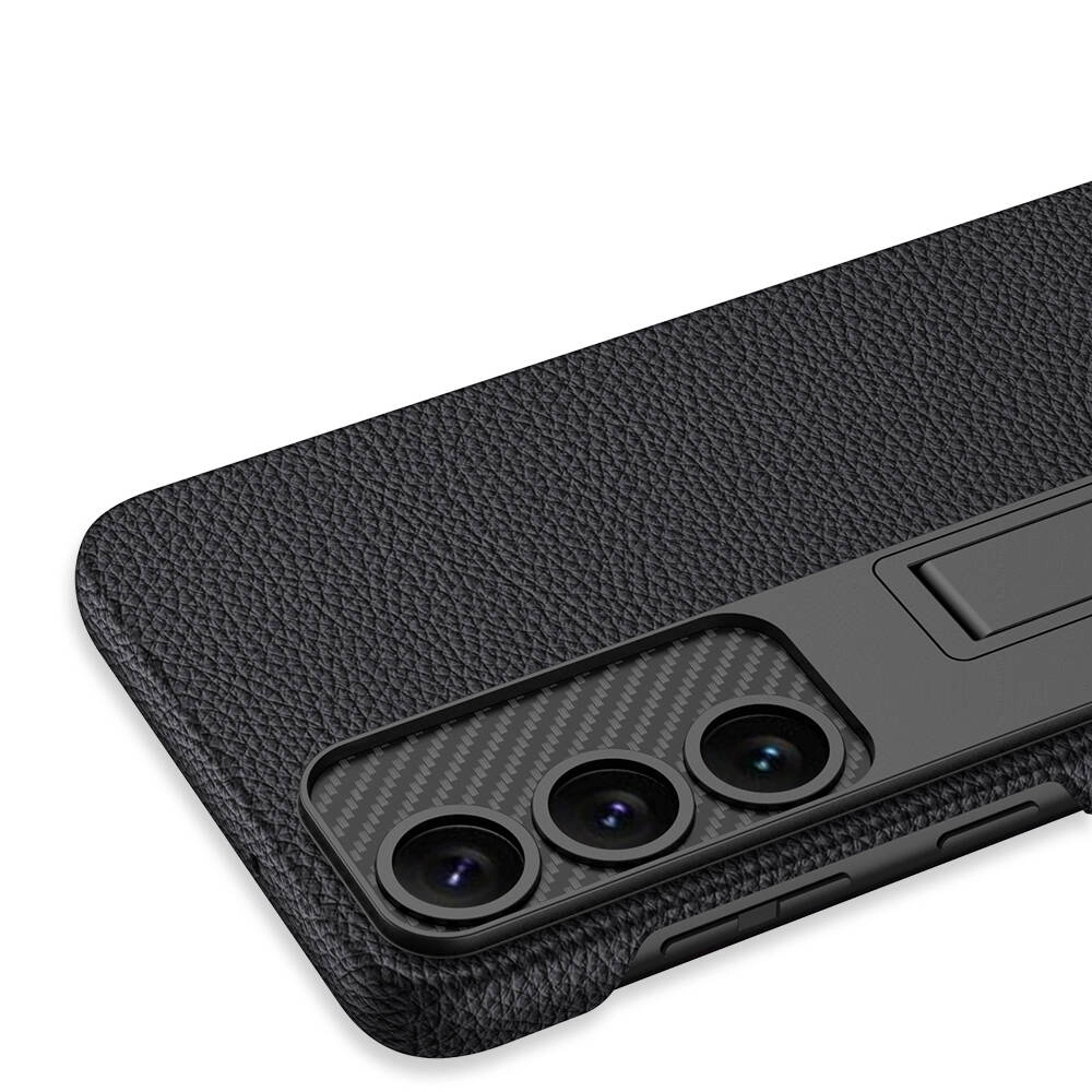 Galaxy Uyumlu S24 Kılıf Zore Kıpta Standlı Kapak