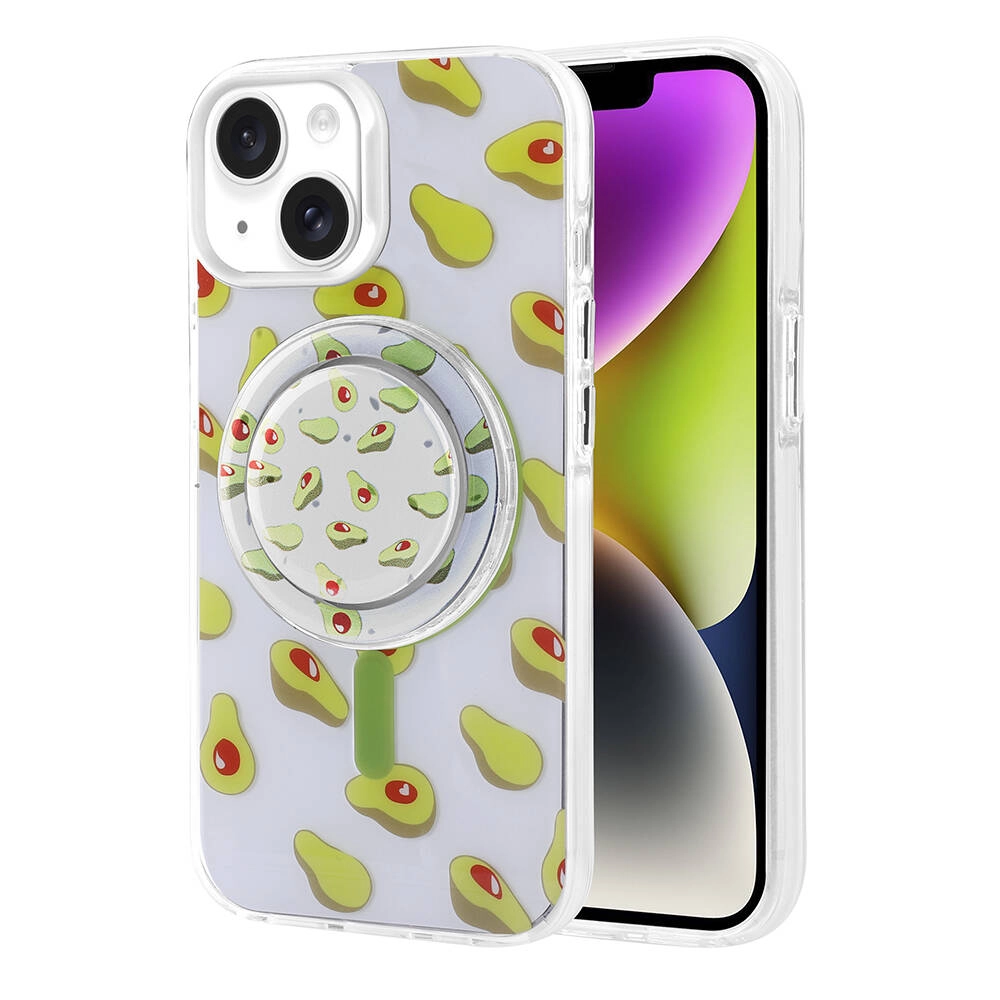 iPhone Uyumlu 13 Kılıf M-safe Şarj Özellikli Tak-Çıkar Pop Soketli Zore Tiktok Kapak