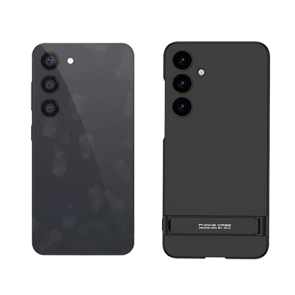 Galaxy Uyumlu S24 Kılıf Zore Kamera Korumalı Dikey Standlı Ays Kapak