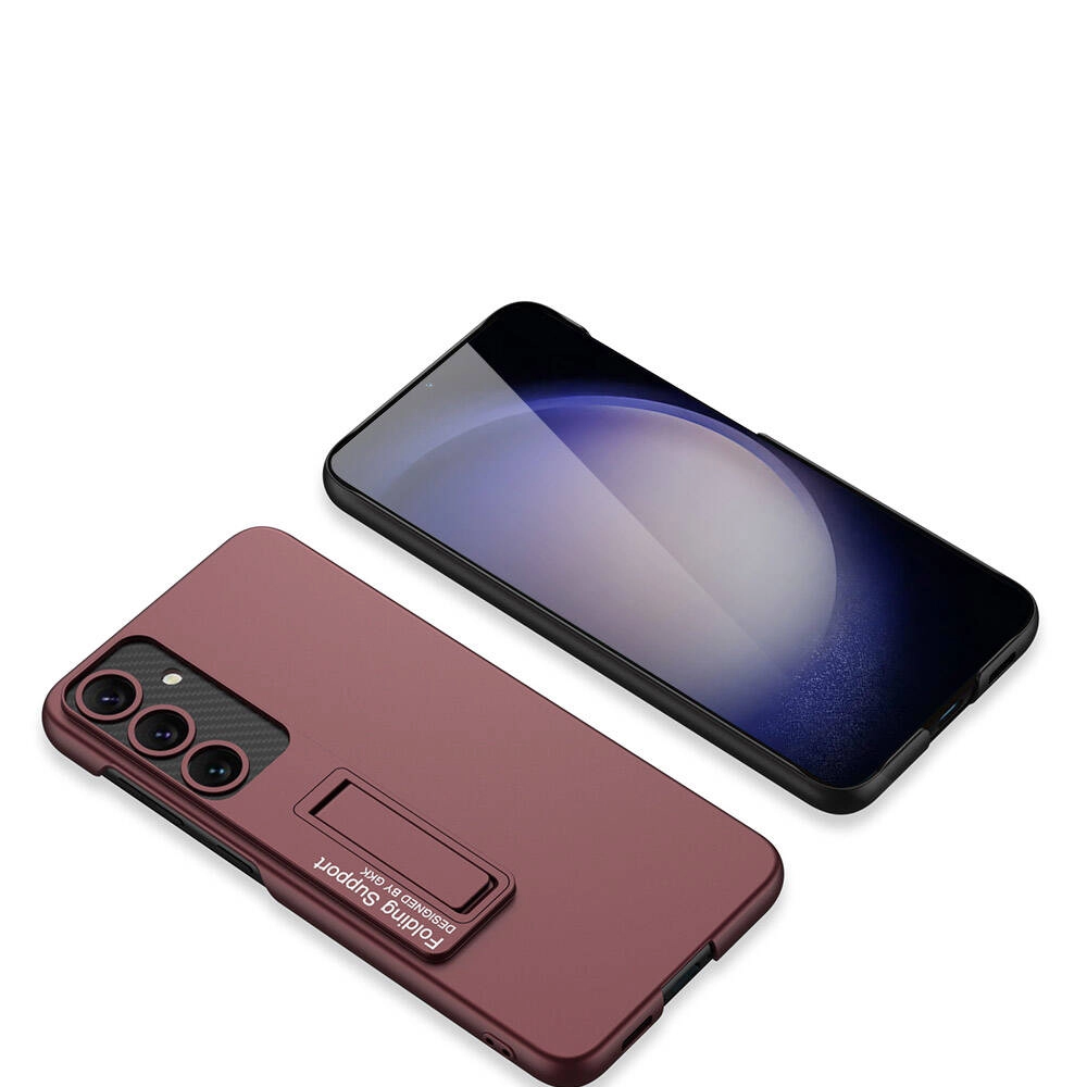 Galaxy Uyumlu S24 Plus Kılıf Zore Standlı Ays Kapak