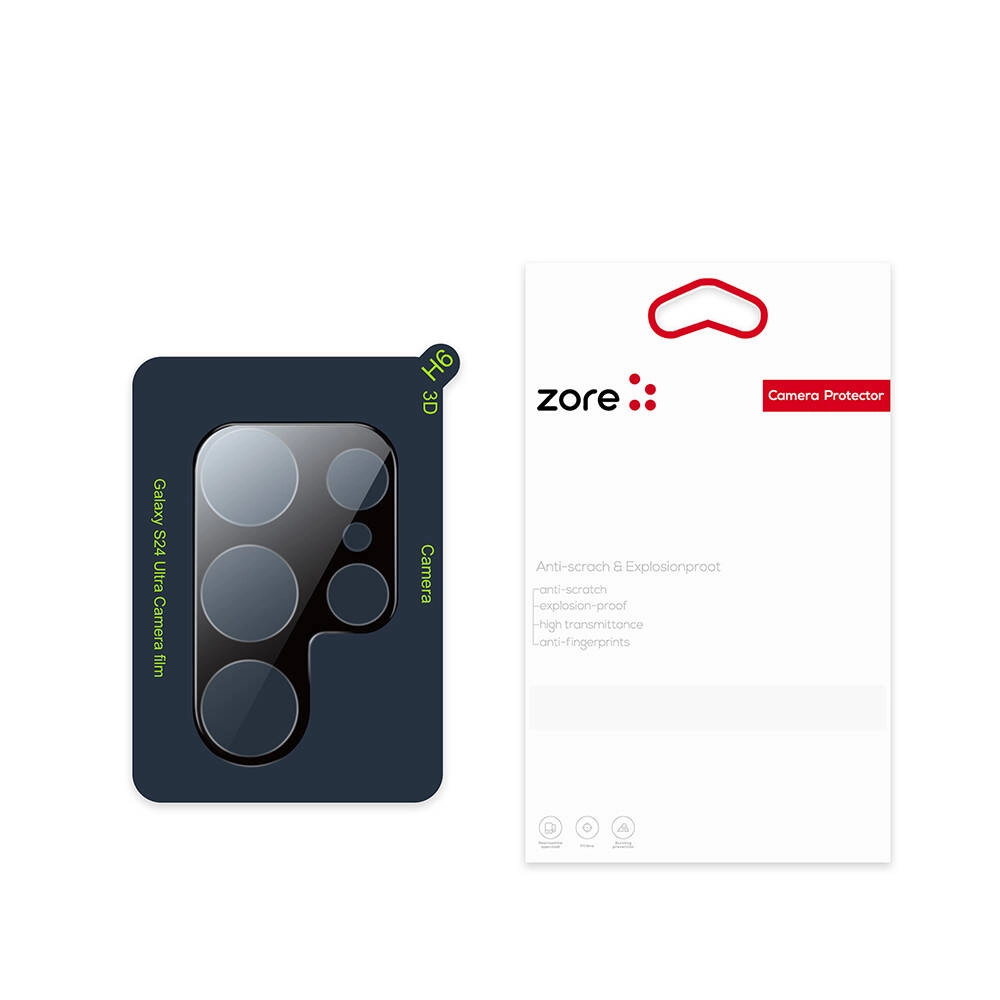 Galaxy Uyumlu S24 Ultra Zore 3D Kamera Camı