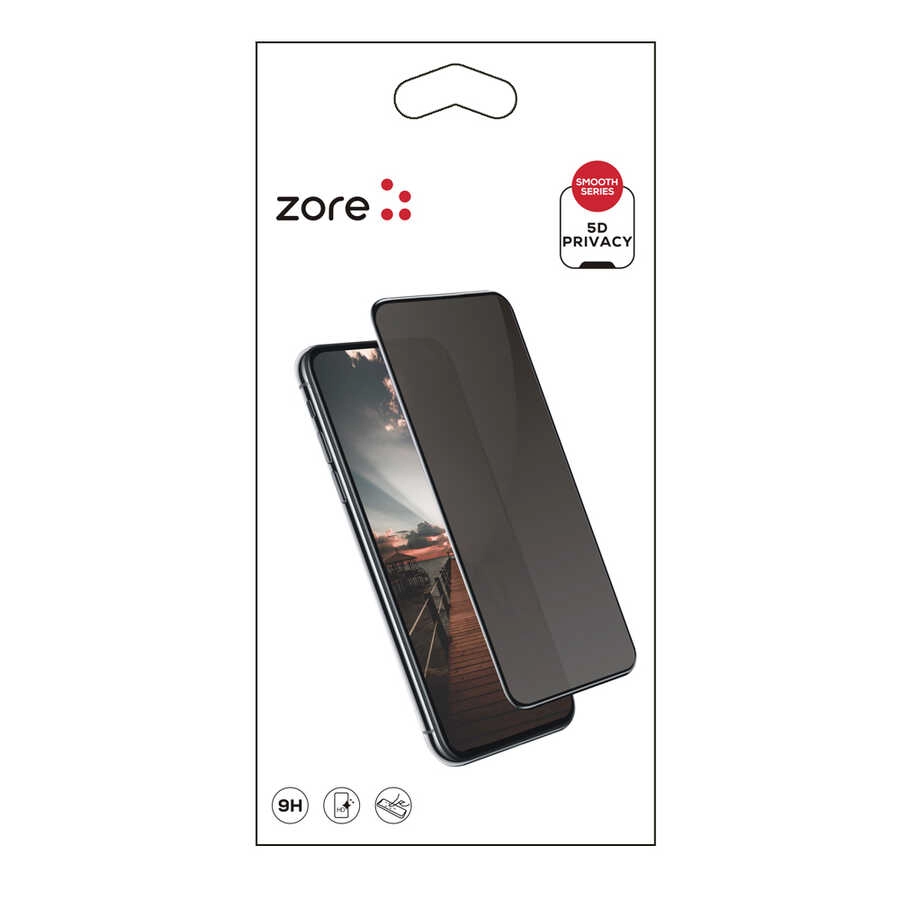 Xiaomi Uyumlu  Redmi 12C Zore New 5D Hayalet Temperli Ekran Koruyucu