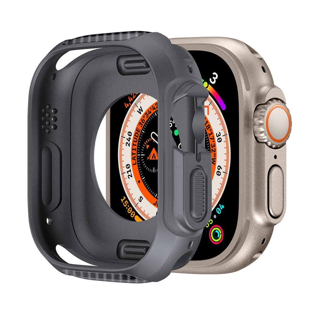 Watch Ultra 49mm Silikon TPU Kasa Koruyucu Zore Watch Gard 31
