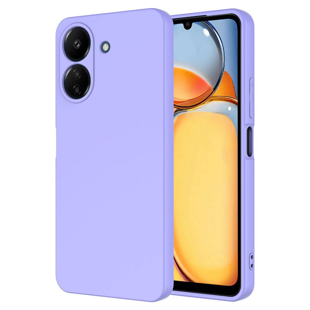 Xiaomi Uyumlu  Redmi 13C Kılıf Zore Mara Lansman Kapak-Lila