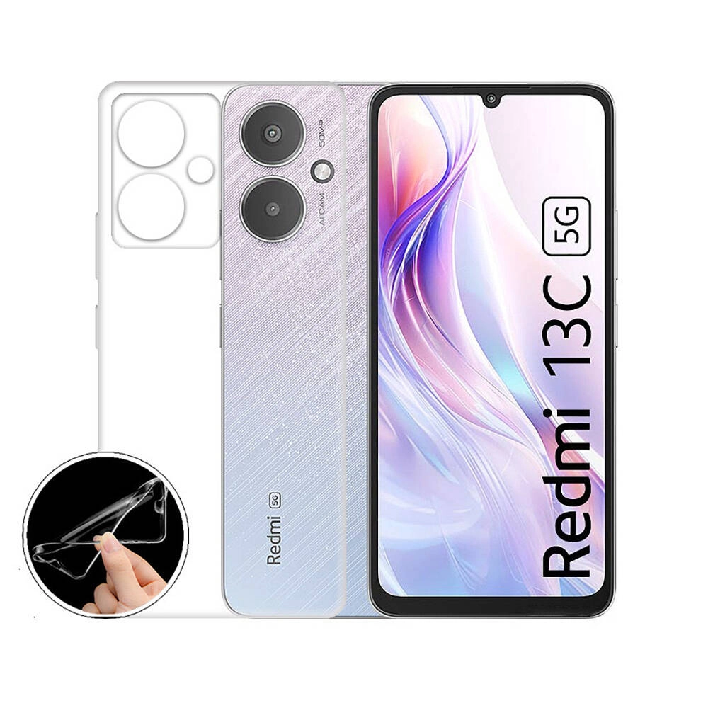 Xiaomi Uyumlu  Redmi 13C Kılıf Zore Süper Silikon Kapak