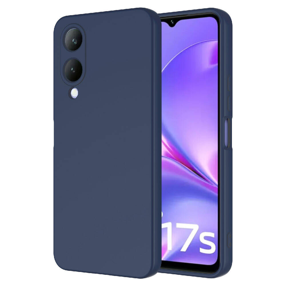 Vivo Y17S Kılıf Zore Mara Lansman Kapak-Lacivert